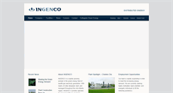Desktop Screenshot of ingenco.com